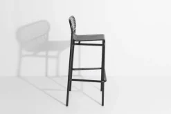 Petite Friture Week-end high stool, black