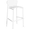Petite Friture Week-end high stool, white