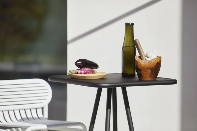 Petite Friture Week-end high stool, white