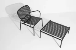 Petite Friture Week-end lounge chair, black