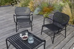 Petite Friture Week-end lounge chair, black