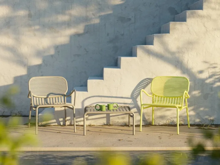 Petite Friture Week-end lounge chair, dune