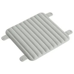 Petite Friture Week-end seat cushion, large, pearl grey