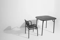 Petite Friture Week-end table, 85 x 85 cm, black