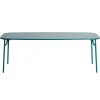 Petite Friture Week-end table, 85 x 220 cm, ocean blue
