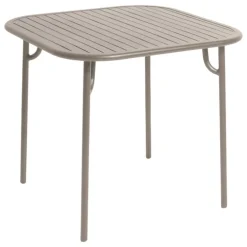 Petite Friture Week-end table, 85 x 85 cm, dune