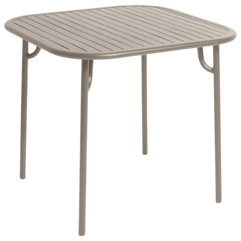 Petite Friture Week-end table, 85 x 85 cm, dune