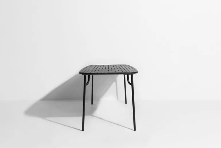 Petite Friture Week-end table, 85 x 180 cm, black