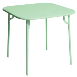 Petite Friture Week-end table, 85 x 85 cm, pastel green