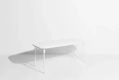 Petite Friture Week-end table, 85 x 180 cm, white