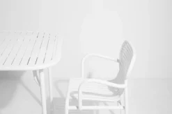 Petite Friture Week-end table, 85 x 85 cm, white