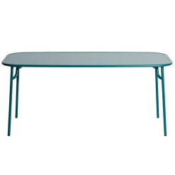Petite Friture Week-end table, 85 x 180 cm, ocean blue