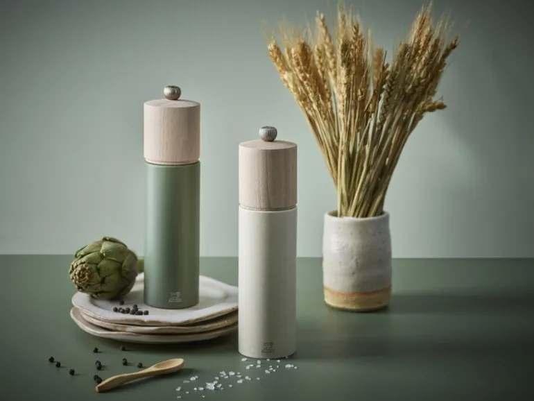 Peugeot Boreal pepper mill, 21 cm, fern green