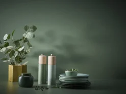 Peugeot Boreal salt mill, 21 cm, sage green