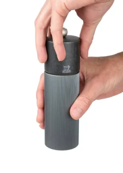 Peugeot Line Dark pepper mill, 18 cm, dark grey - aluminium