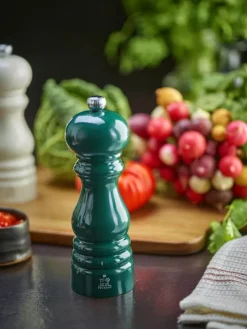 Peugeot ParisRama U'Select salt mill, 18 cm, forest green