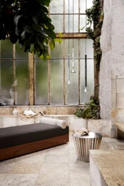 Pholc Apollo 79 pendant, black ink - aluminium