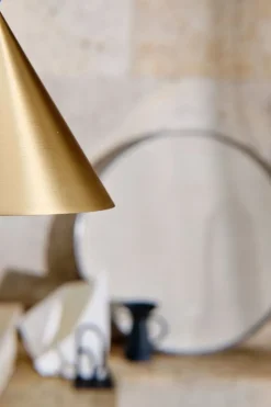 Pholc Apollo 59 pendant, deep sea - polished brass