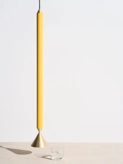 Pholc Apollo 79 pendant, honey gold - polished brass