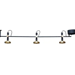Pholc Blend 100 ceiling lamp, black-brass