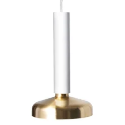 Pholc Blend 9 pendant LED, white - brass