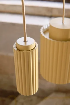 Pholc Donna 7 pendant, GU10, autumn leaves