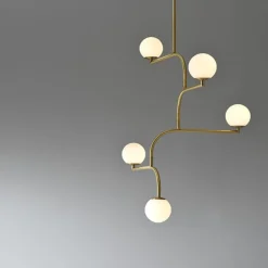 Pholc Mobil 100 pendant, brass