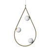 Pholc Pearls 80 pendant, brass