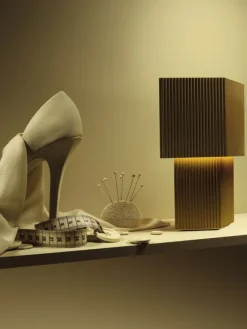 Pholc Romb Mini table lamp, cumin