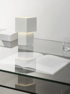 Pholc Romb Mini table lamp, cotton