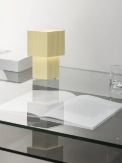 Pholc Romb Mini table lamp, vanilla