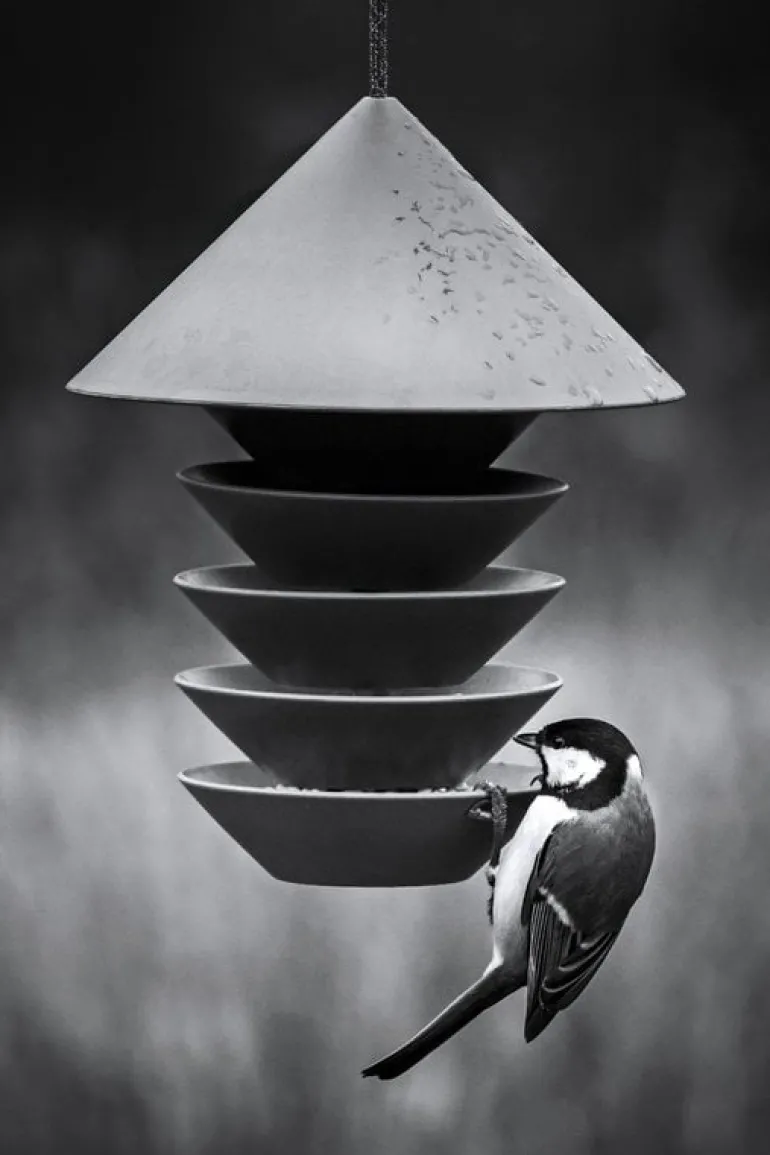 Pidät Bird Silo feeder, green