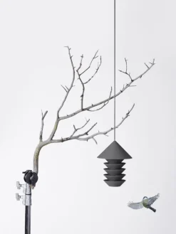 Pidät Bird Silo feeder, slate