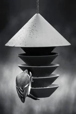 Pidät Bird Silo feeder, terracotta