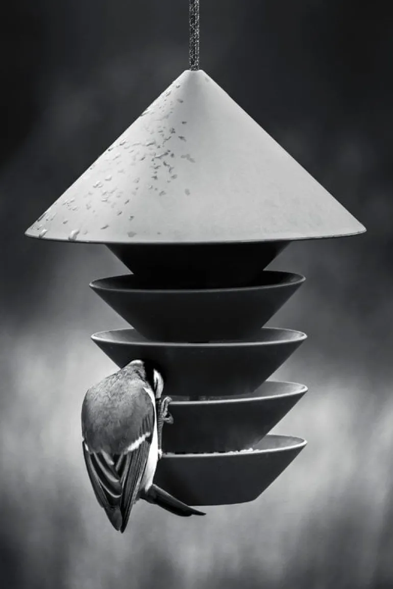 Pidät Bird Silo feeder, terracotta