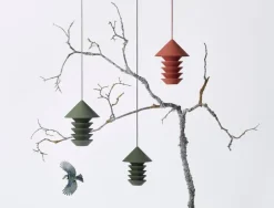 Pidät Bird Silo feeder, terracotta