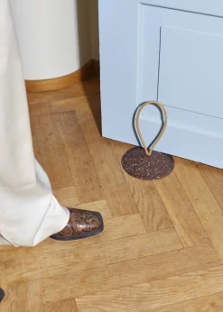 Pidät Stop doorstop, brown