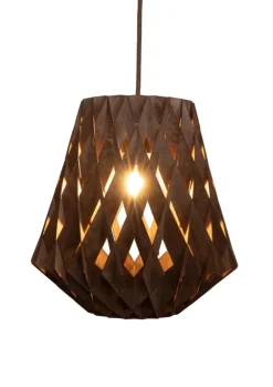 Pilke Lights Pilke Signature 28 pendant, brown