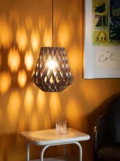 Pilke Lights Pilke Signature 28 pendant, brown