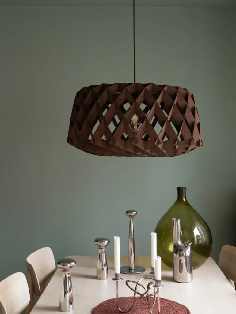 Pilke Lights Pilke Signature 60 pendant, brown