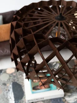 Pilke Lights Pilke Signature 60 pendant, brown