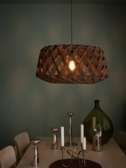 Pilke Lights Pilke Signature 60 pendant, brown