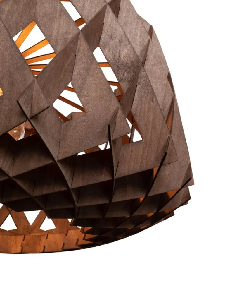 Pilke Lights Pilke Signature 60 pendant, brown