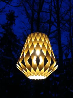 Pilke Lights Pilke Signature 36 pendant, birch