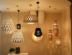 Pilke Lights Pilke Signature 20/42 pendant, birch