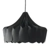 Pilke Lights Pioni pendant, small, black
