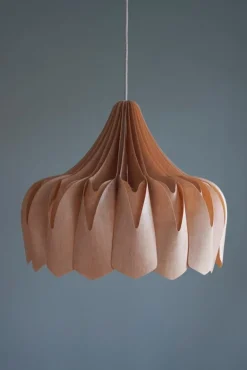 Pilke Lights Pioni pendant, large, birch