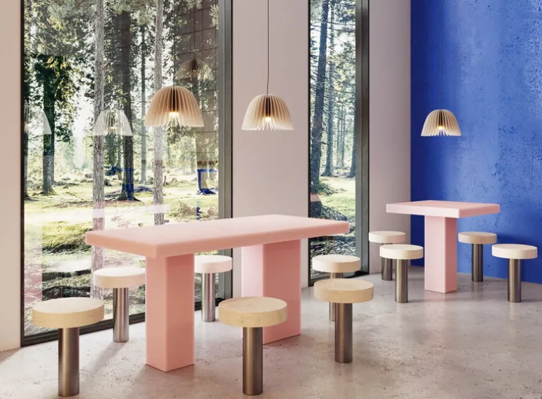 Pilke Lights Verna 34 pendant, birch