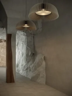 Pilke Lights Verna 77 pendant, birch