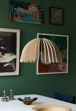 Pilke Lights Verna 50 pendant, birch